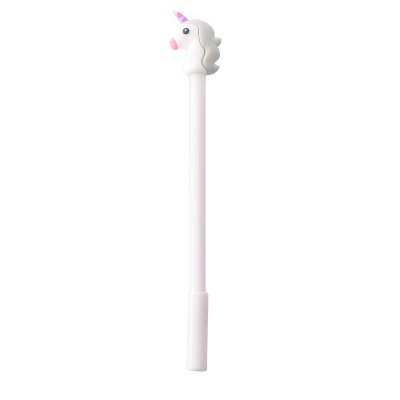 【獨角獸造型】創意卡通中性筆 - 0.5mm黑色造型原子筆 商品圖片 7