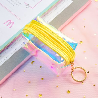 【鐳射材質】多功能收納包 - 少女系充電線包 商品圖片 5