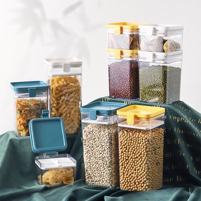 【防潮密封罐】食品收納盒-方形雜糧收納 商品圖片 2