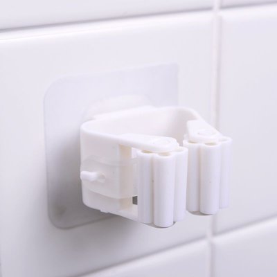 【強力無痕】拖把掛夾 - 壁掛掃具收納架 商品圖片 4