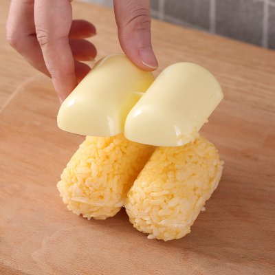 【DIY飯糰模】圓柱形壓模-創意雙格壽司工具 商品圖片 5