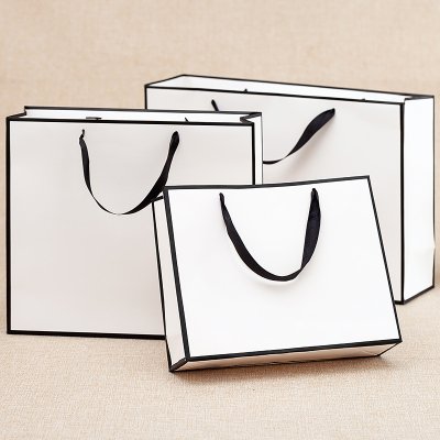 【簡約質感】白卡牛皮紙手提袋-多用途禮品包裝袋 商品圖片 6
