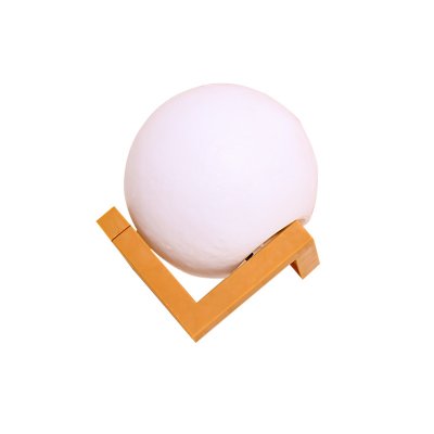 【3D月球燈】創意月球造型小夜燈 - 居家裝飾床頭氛圍燈 商品圖片 4