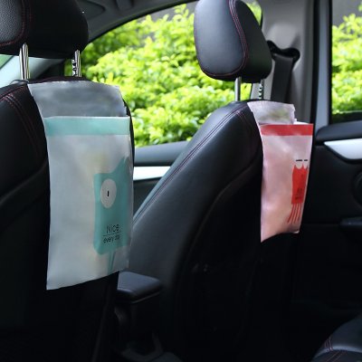 【黏貼式】一次性垃圾袋 - 車用防水收納 (15個) 商品圖片 1