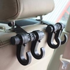 【創意雙掛鉤】車用掛鉤 - 汽車座椅背收納掛勾 商品圖片 3