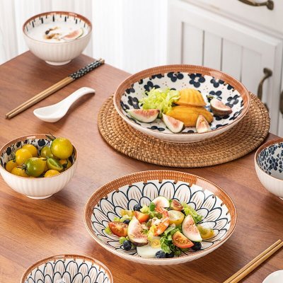 【日式復古餐具組】陶瓷碗盤組-喬遷賀禮餐具 商品圖片 1