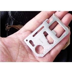 【卡片設計】軍刀卡 - 多功能求生工具 商品圖片 2