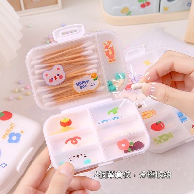 【可愛迷你藥盒】便攜收納-多功能儲物小盒 商品圖片 3