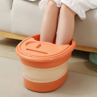 【可摺疊泡腳桶】加高設計-居家冬季足浴桶 商品圖片 3