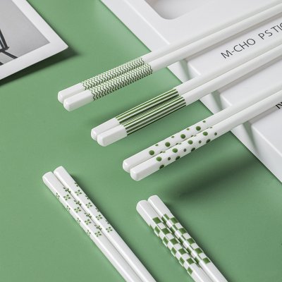 【小清新陶瓷筷】幾何圖案禮盒-環保便攜餐具 商品圖片 2