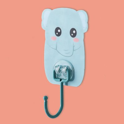 【批發】可愛動物造型掛鉤 免鑽孔強力黏膠掛勾 廚房浴室牆壁收納掛勾 居家裝飾小物 商品圖片 8