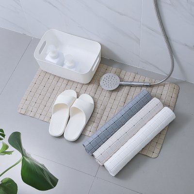 【立體方格】防滑浴室地墊 - PVC環保安全 商品圖片 2