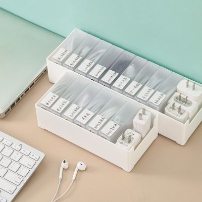 【多格整理】充電線收納盒 - 防纏繞理線器 商品圖片 3