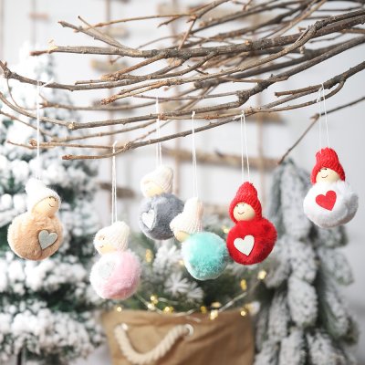 【毛絨可愛】聖誕雪人吊飾-聖誕樹裝飾精品 商品圖片 1