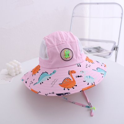 【動物圖案】兒童遮陽帽 - 披肩式透氣帽 商品圖片 5
