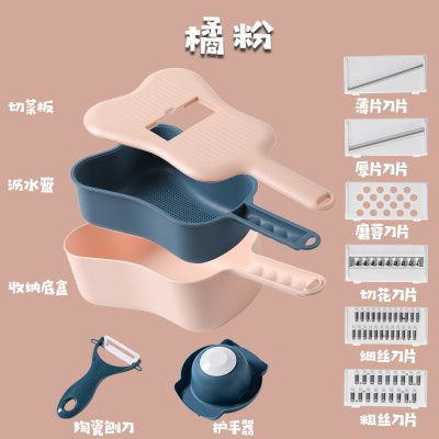 【烏克麗麗造型】多功能切菜器-創意廚房神器 商品圖片 6