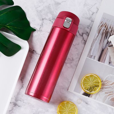 【304不鏽鋼】彈跳保溫杯500ml-簡約時尚 商品圖片 10