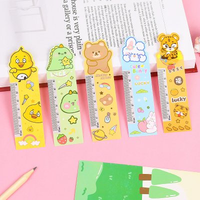 【可愛動物書籤尺】異型尺組-學生繪圖文具 商品圖片 2