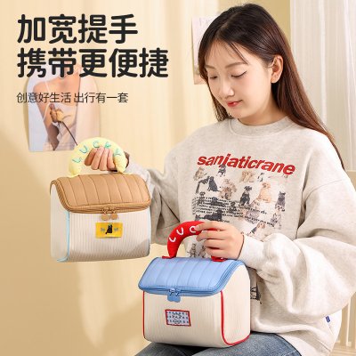 【房屋造型】大容量化妝包 - 手提收納旅行盥洗袋 商品圖片 2