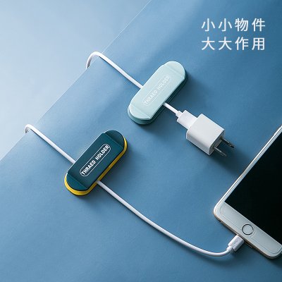 【壁掛式】插頭掛勾 - 電源線收納固定器 (4個) 商品圖片 4