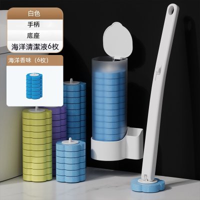 【拋棄式馬桶刷】壁掛海綿刷-一次性浴室清潔 商品圖片 5