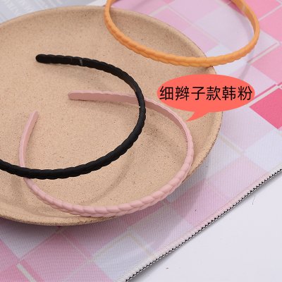 【磨砂辮子造型】時尚髮箍 - 簡約百搭少女髮飾 商品圖片 7