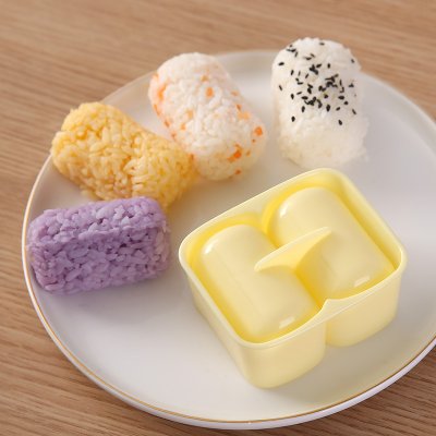 【DIY飯糰模】圓柱形壓模-創意雙格壽司工具 商品圖片 2