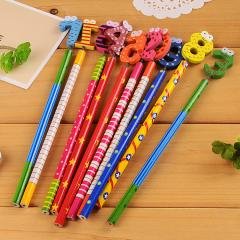 【數字造型】木製鉛筆 - 0-9創意學習文具
