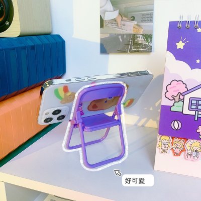 【合椅手機架】馬卡龍色支架-桌面摺疊懶人架 商品圖片 4