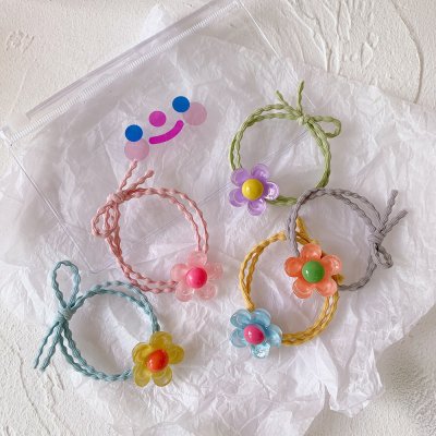 【小花朵】髮圈5件組 - 氣質甜美髮束 商品圖片 5