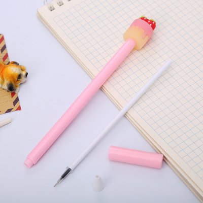 【生日主題中性筆】水果蛋糕造型-生日快樂原子筆 商品圖片 2