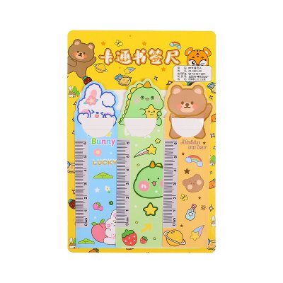 【可愛動物書籤尺】異型尺組-學生繪圖文具 商品圖片 4