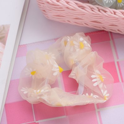 【雛菊碎花】透明大腸髮圈-小花馬尾髮飾 商品圖片 7