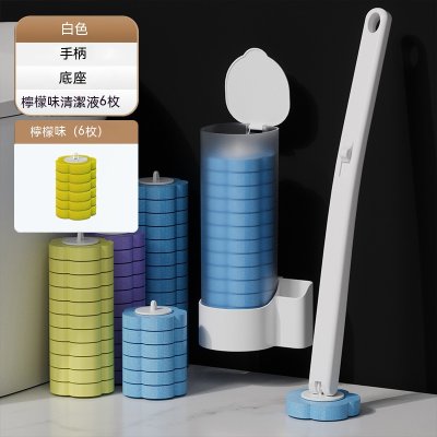 【拋棄式馬桶刷】壁掛海綿刷-一次性浴室清潔 商品圖片 6