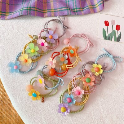 【小花朵】髮圈5件組 - 氣質甜美髮束 商品圖片 2