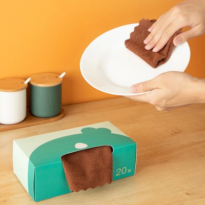 【抽取式】環保清潔抹布-乾濕兩用洗碗布 商品圖片 1
