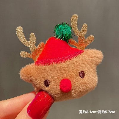 【立體聖誕胸針】多款造型別針-聖誕老人雪人 商品圖片 7