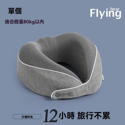 【記憶棉材質】人體工學U型護頸枕 - 旅行午睡神器 商品圖片 6
