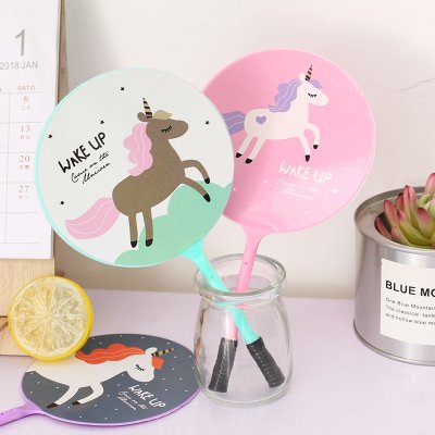 【夏日必備】創意獨角獸扇子筆 - 二合一多功能文具 商品圖片 3
