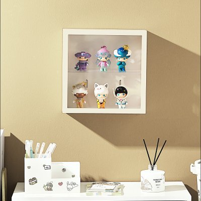 【壁掛透明架】公仔展示架-防塵收納創意隔板置物架 商品圖片 2