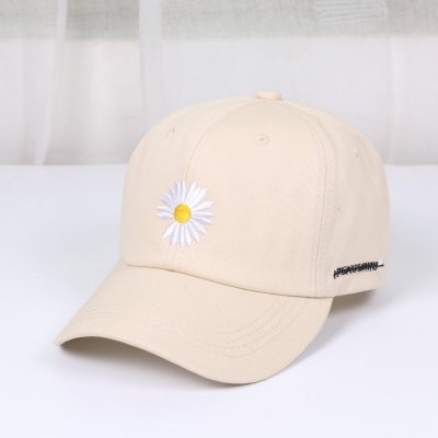 【刺繡雛菊】日系鴨舌帽-可愛時尚棒球帽 商品圖片 6
