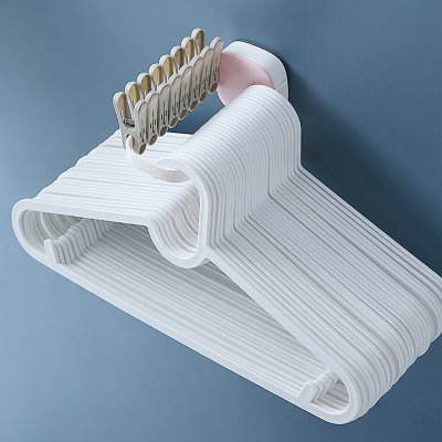【折疊衣架架】簡約收納架-壁掛整理架 商品圖片 2
