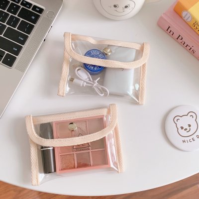 【透明按扣】旅行化妝品收納袋 - 隨身透明小收納包 商品圖片 2