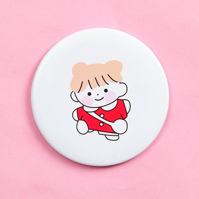 【迷你便攜】隨身補妝小圓鏡客製印刷 - 精緻化妝鏡禮品 商品圖片 7