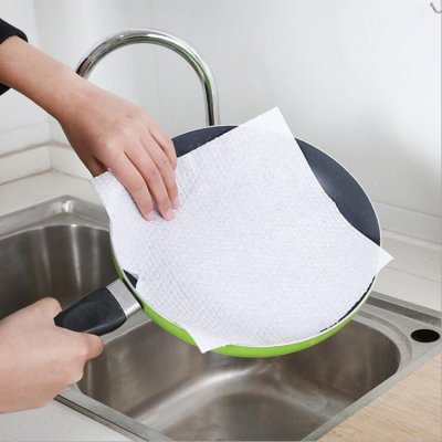 【一次性抹布】懶人廚房清潔布-不沾油吸水神器 商品圖片 3