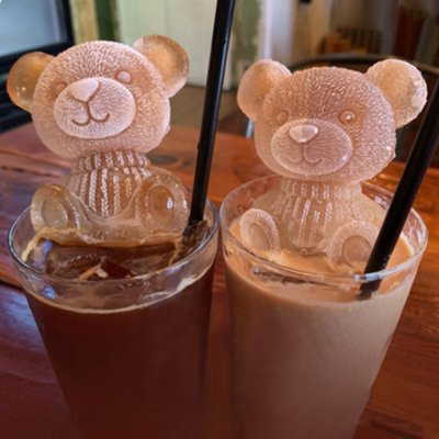 【立體小熊冰盒】矽膠冰塊盒-果凍雪糕製冰模具