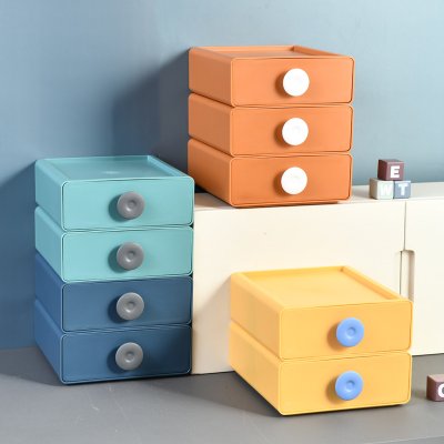 【圓把抽屜】收納盒 - 桌面大容量文具神器 商品圖片 3