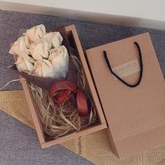 【7朵玫瑰花】香皂花束-情人節母親節畢業季禮盒