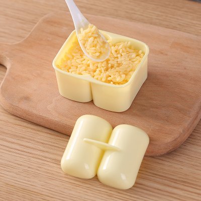 【DIY飯糰模】圓柱形壓模-創意雙格壽司工具 商品圖片 4