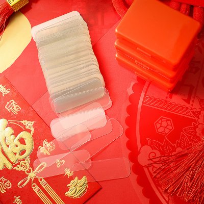 【春聯雙面貼】裝-透明無痕超黏膠貼 (60片) 商品圖片 2
